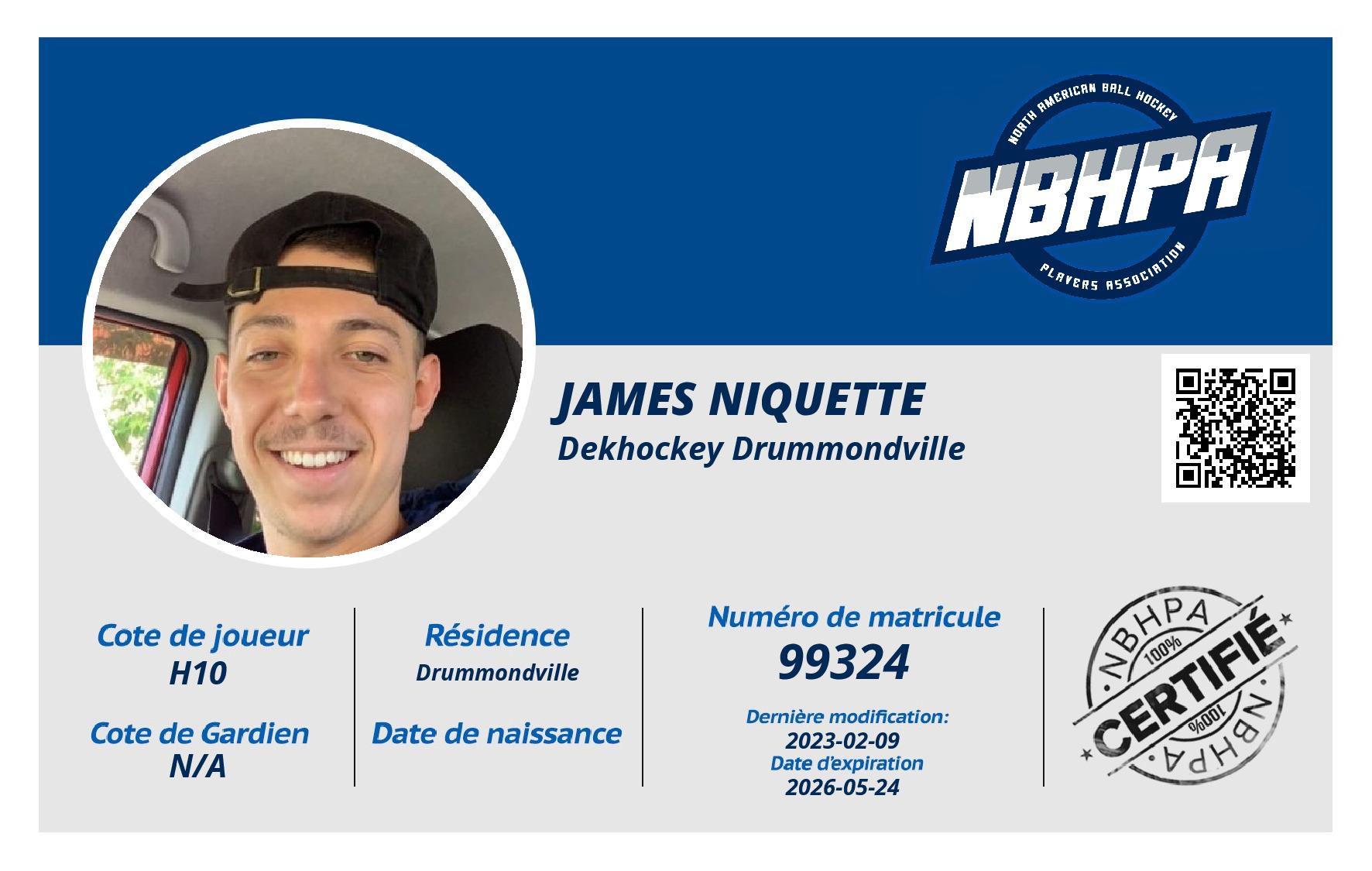 James Niquette