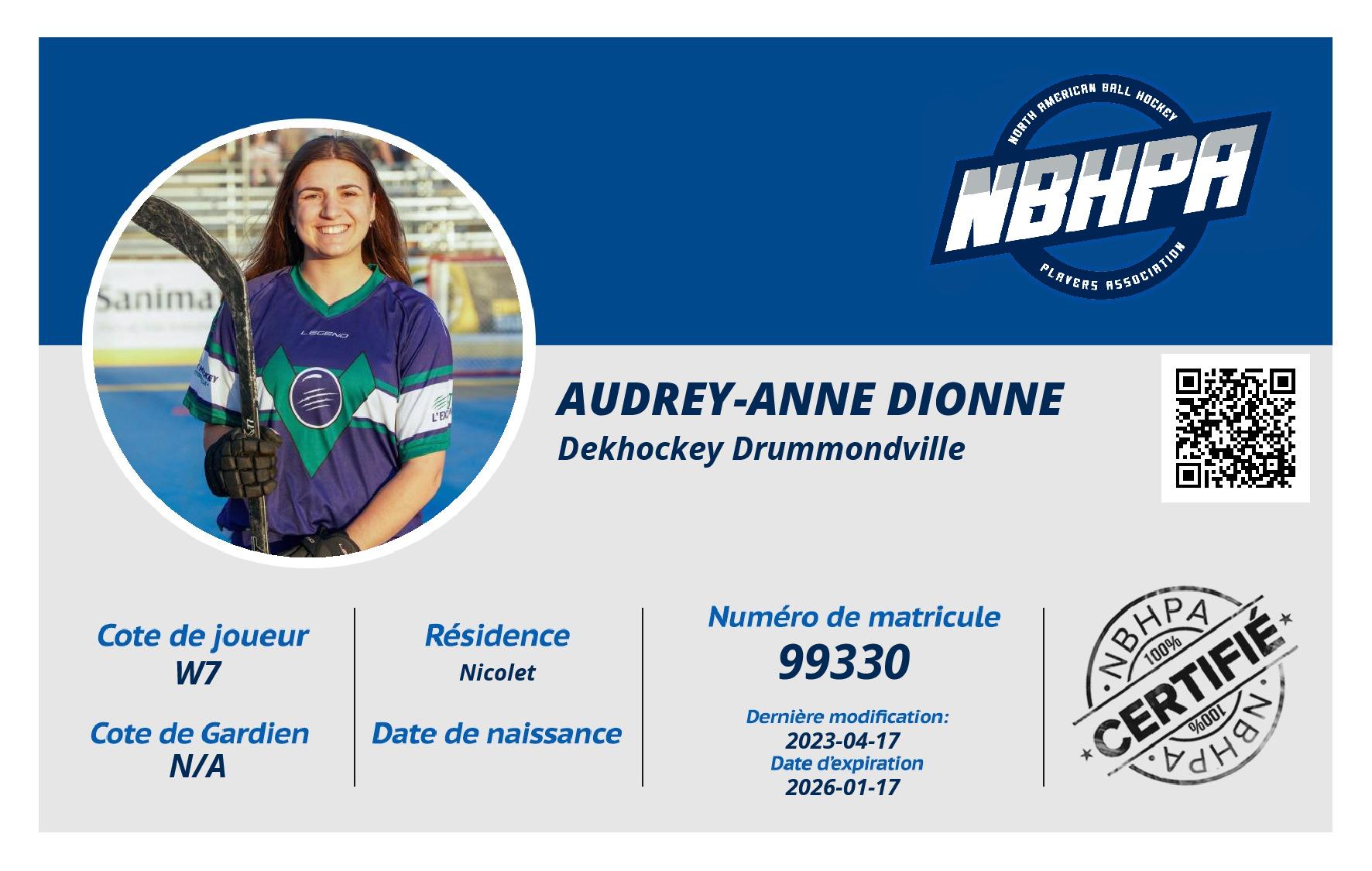 Audrey-Anne Dionne