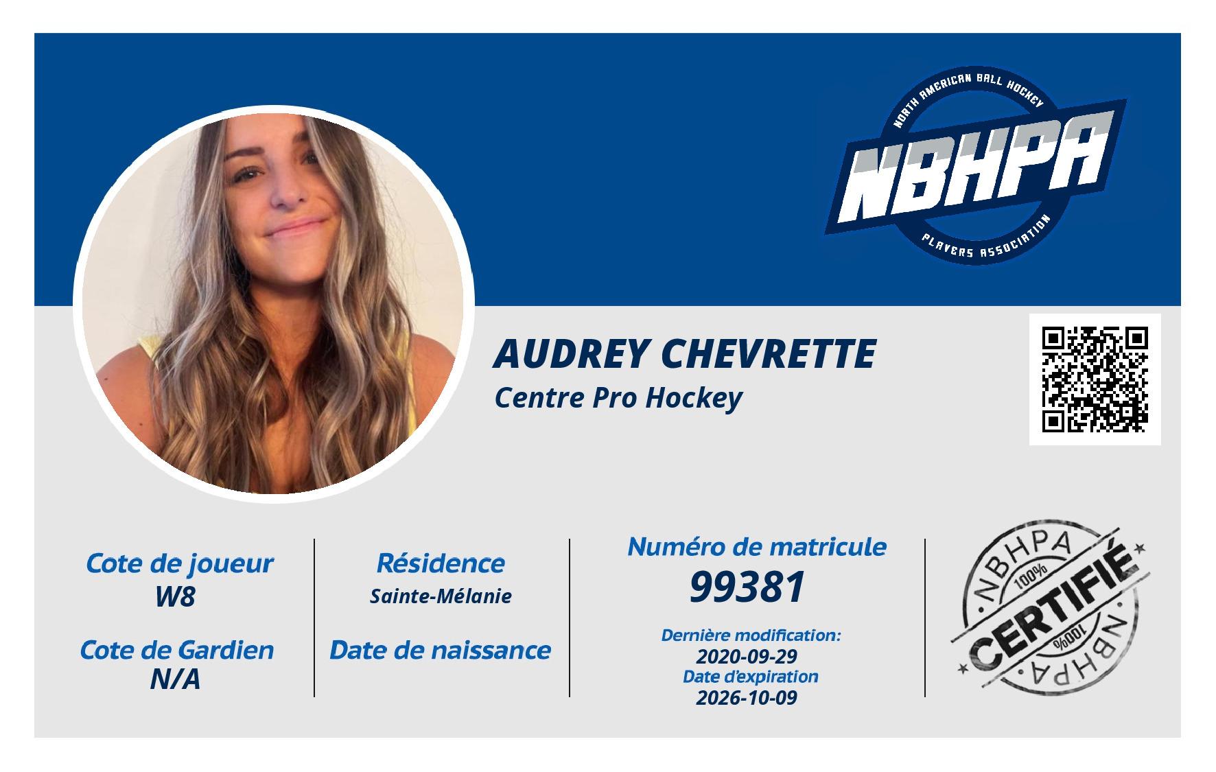 Audrey Chevrette