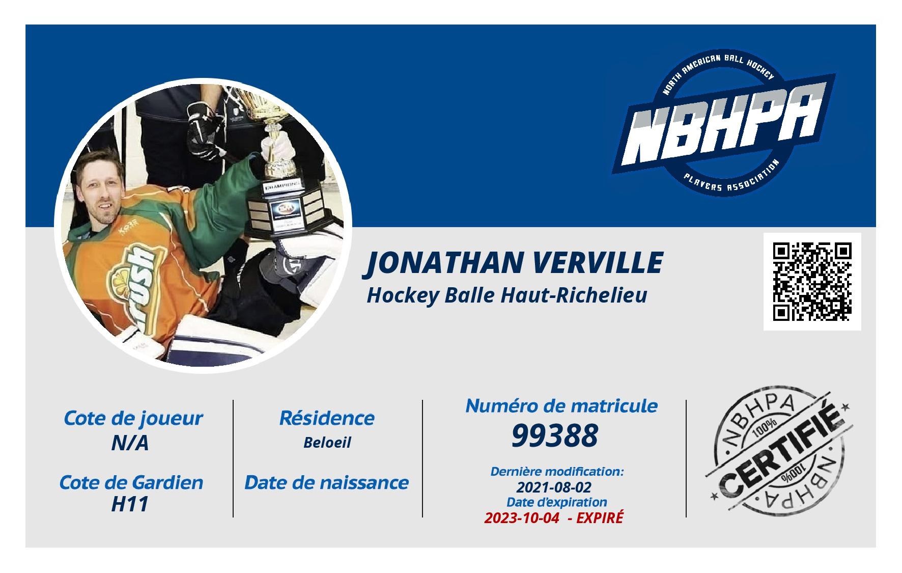 Jonathan Verville