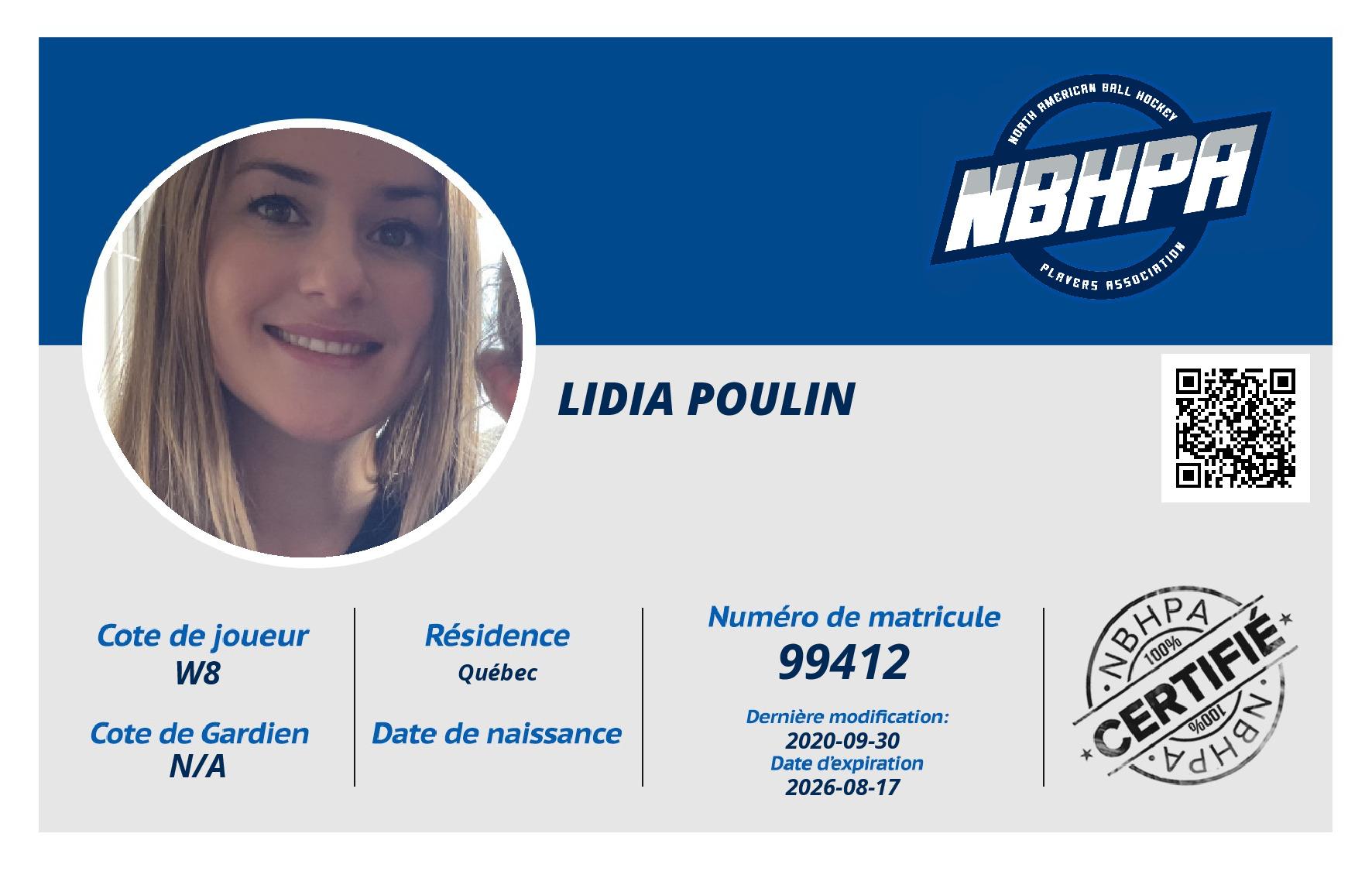 Lidia Poulin