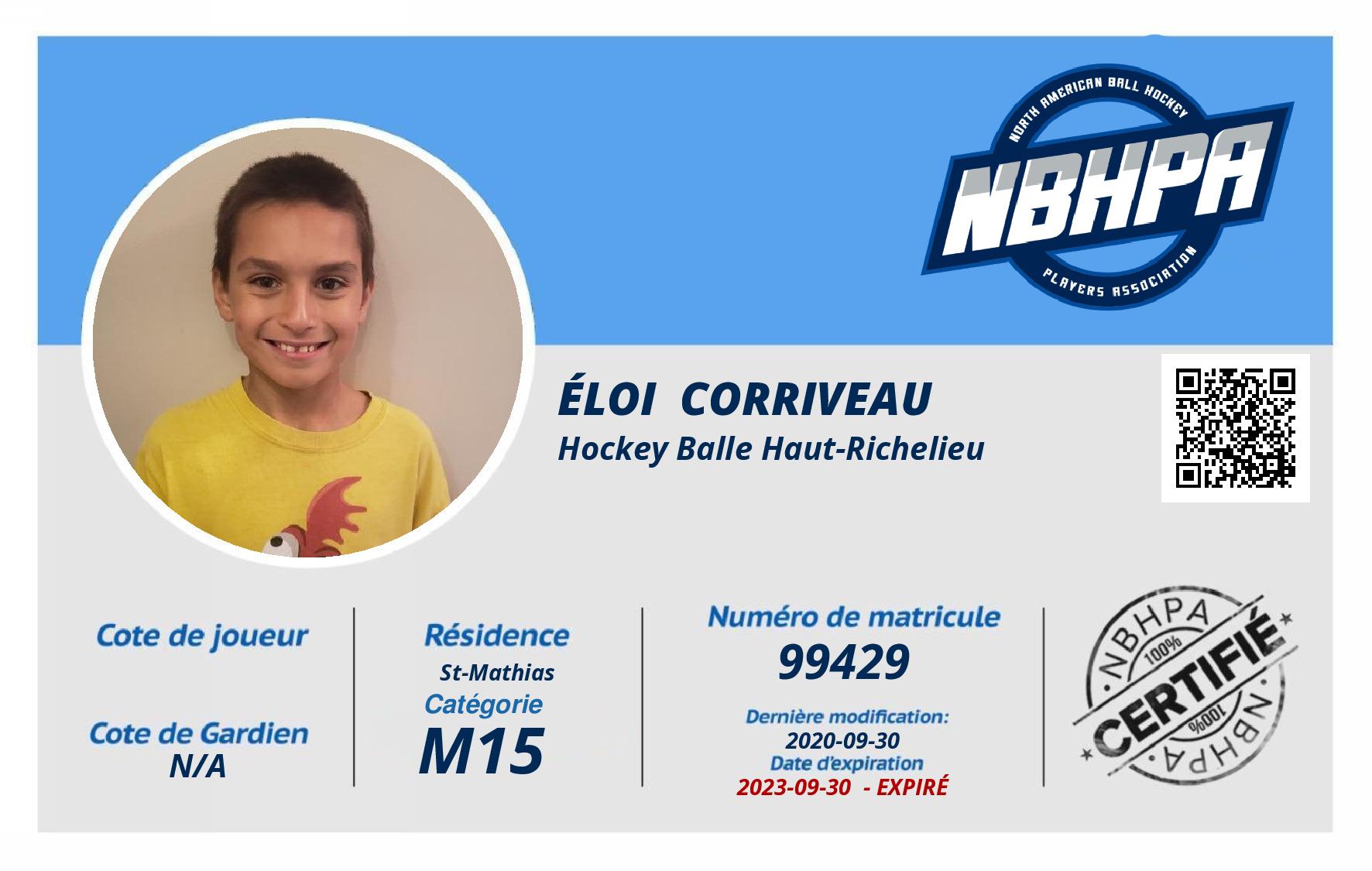Éloi  Corriveau