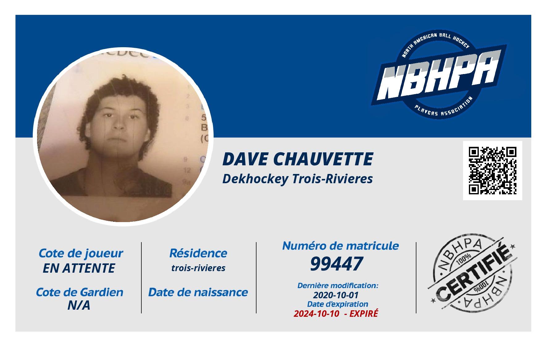 Dave Chauvette