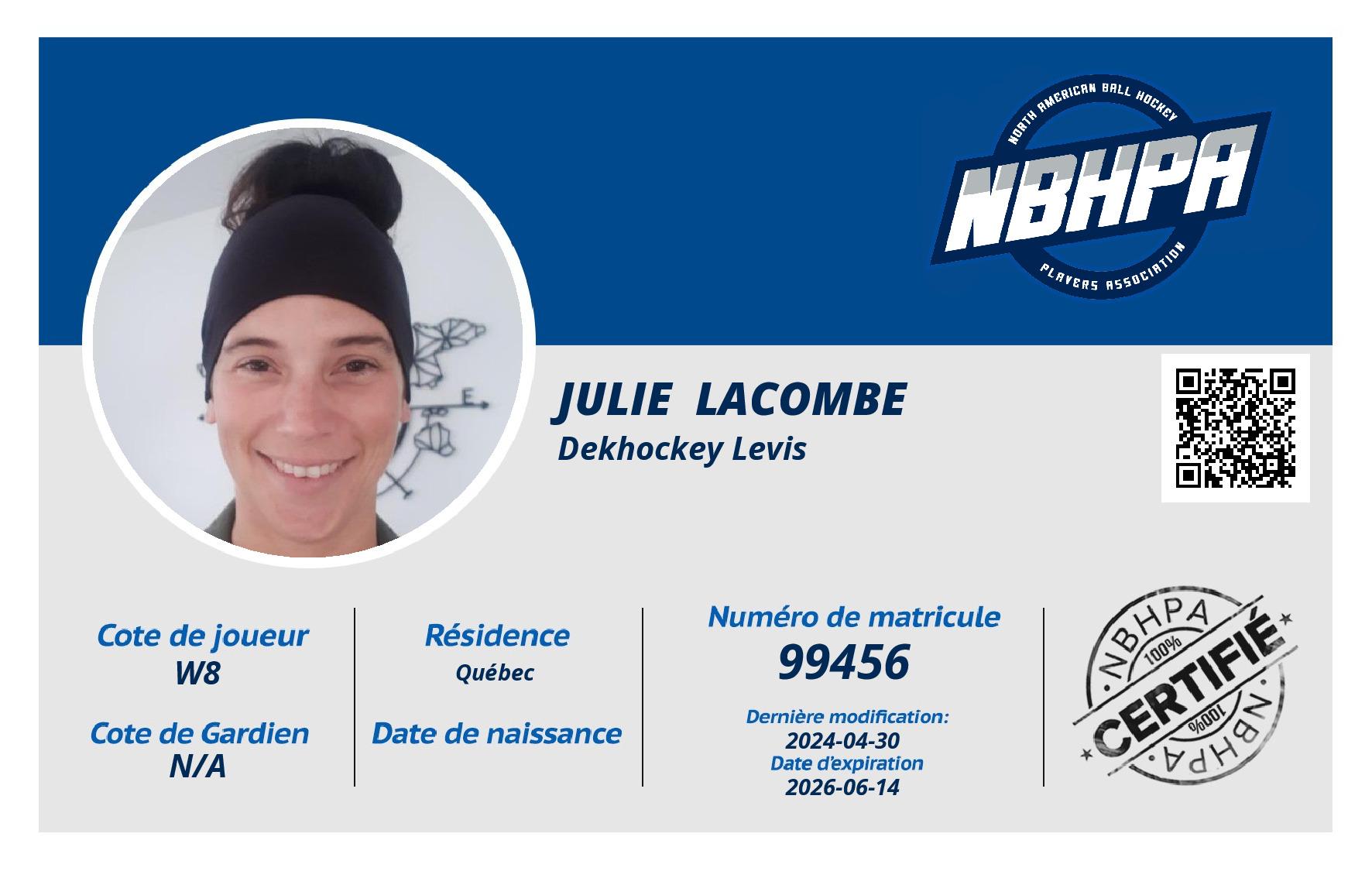 Julie  Lacombe 