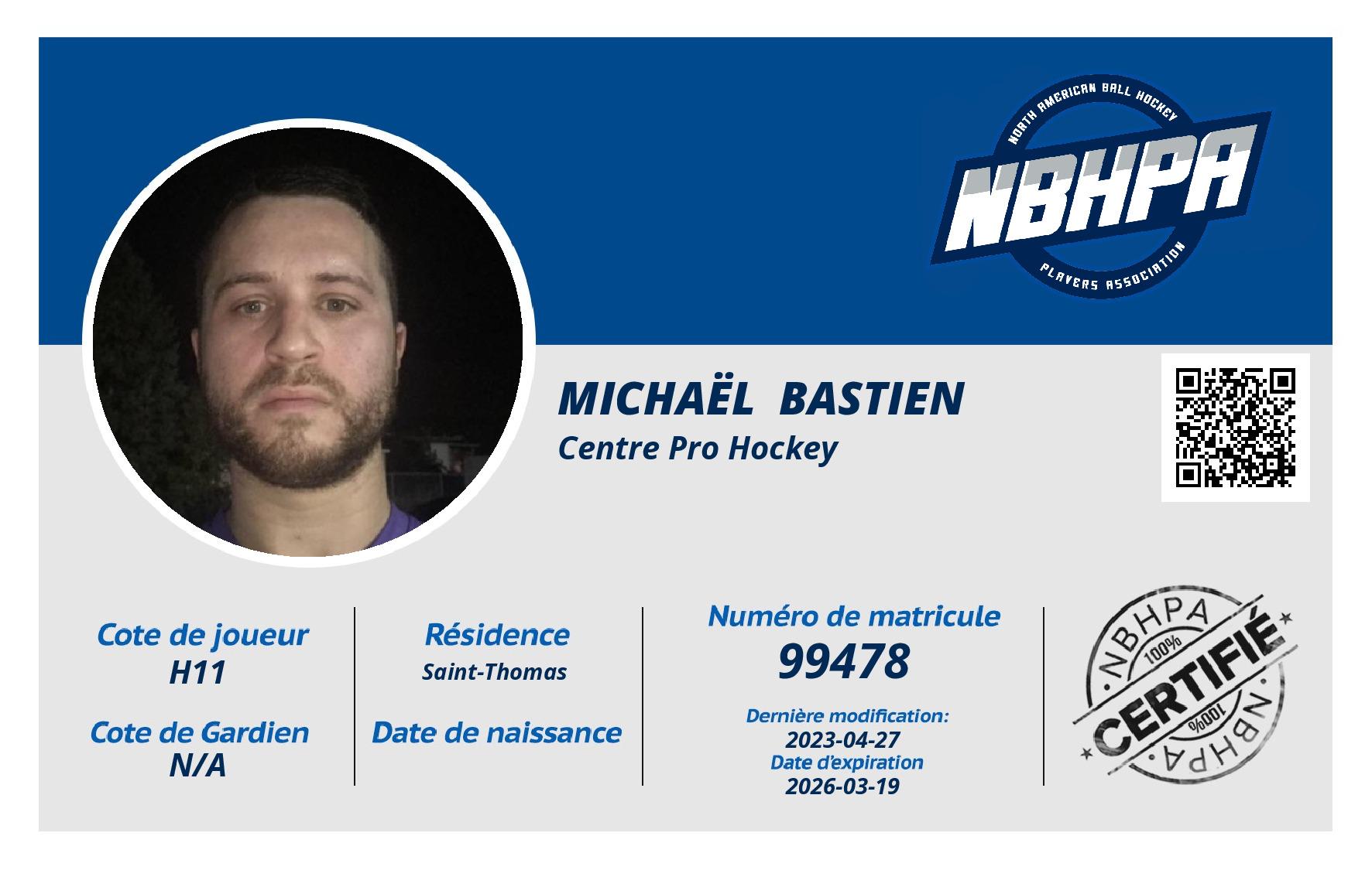 Michaël  Bastien 