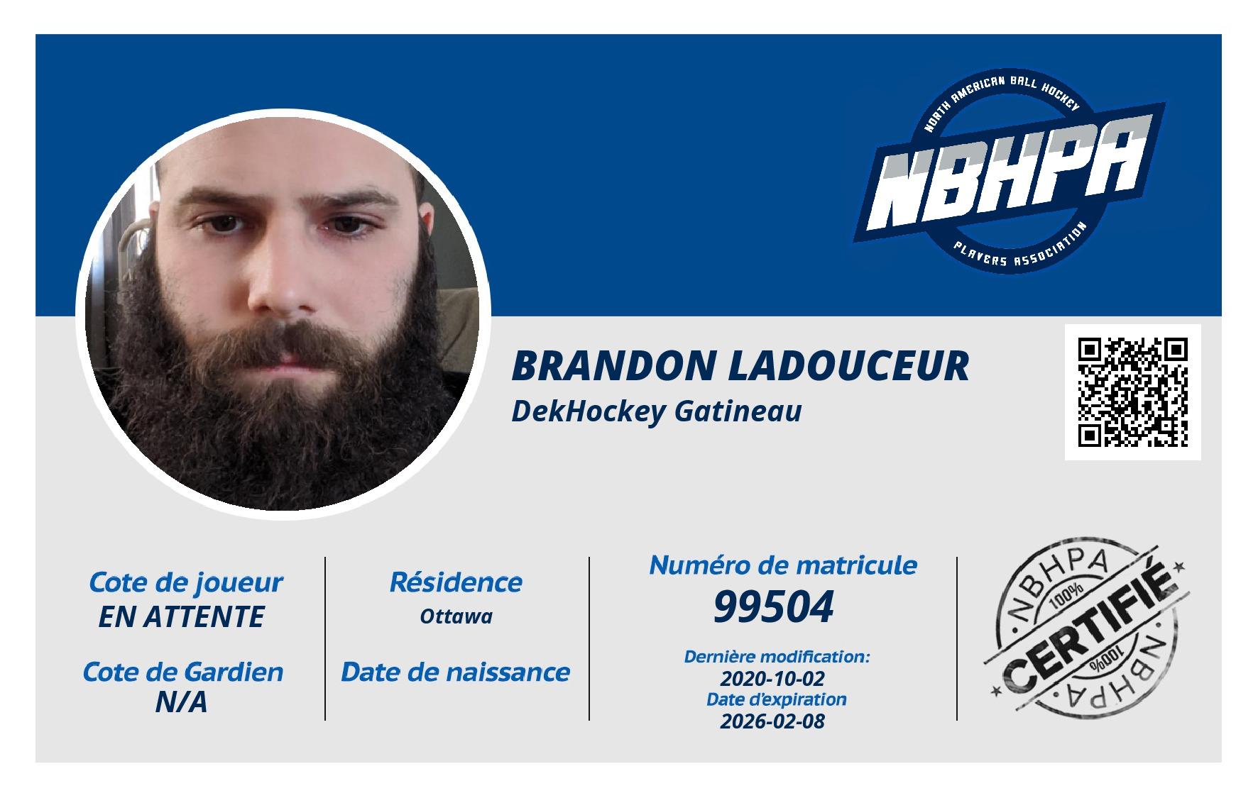 Brandon Ladouceur