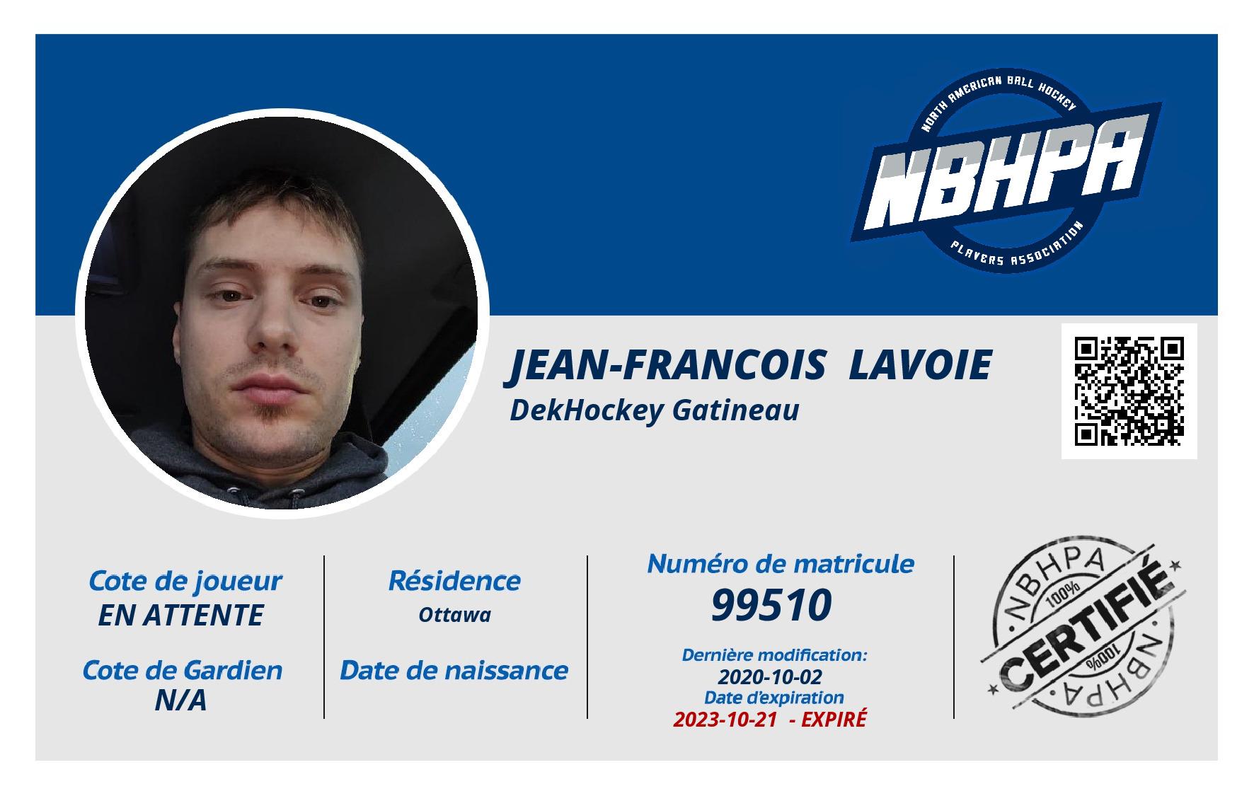 Jean-francois  Lavoie 