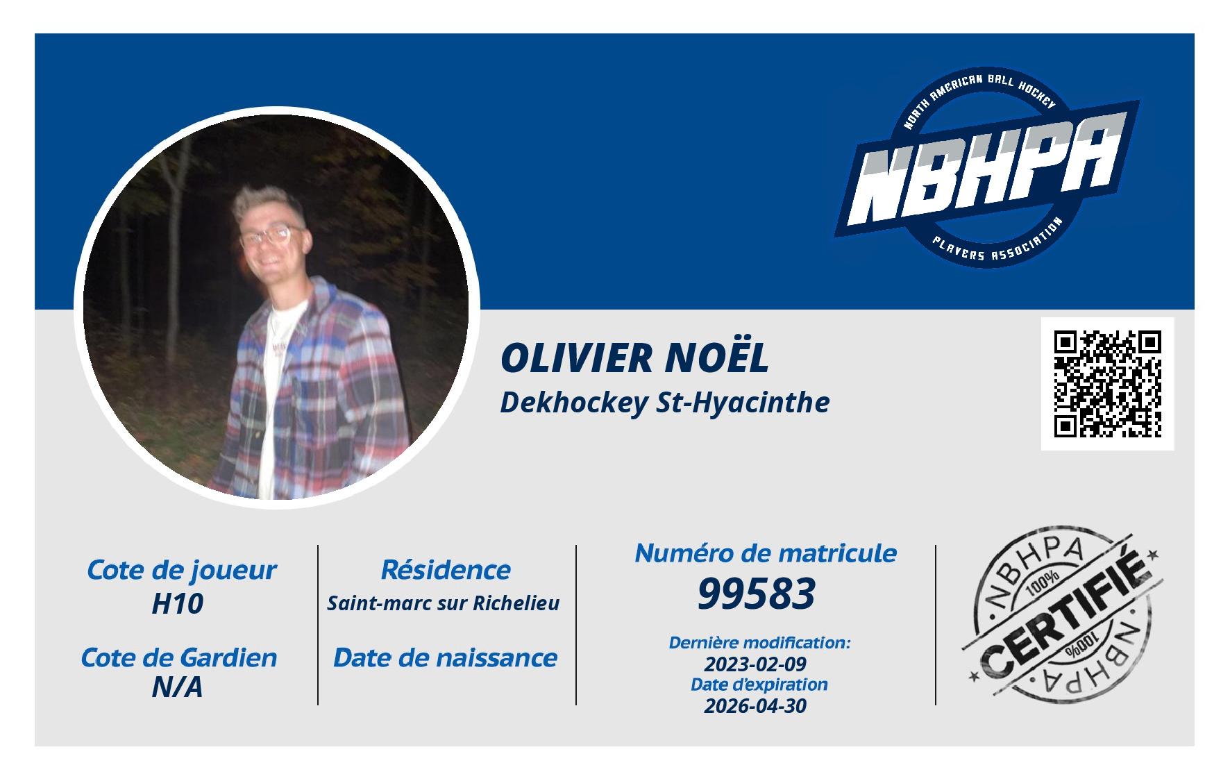 Olivier Noël 
