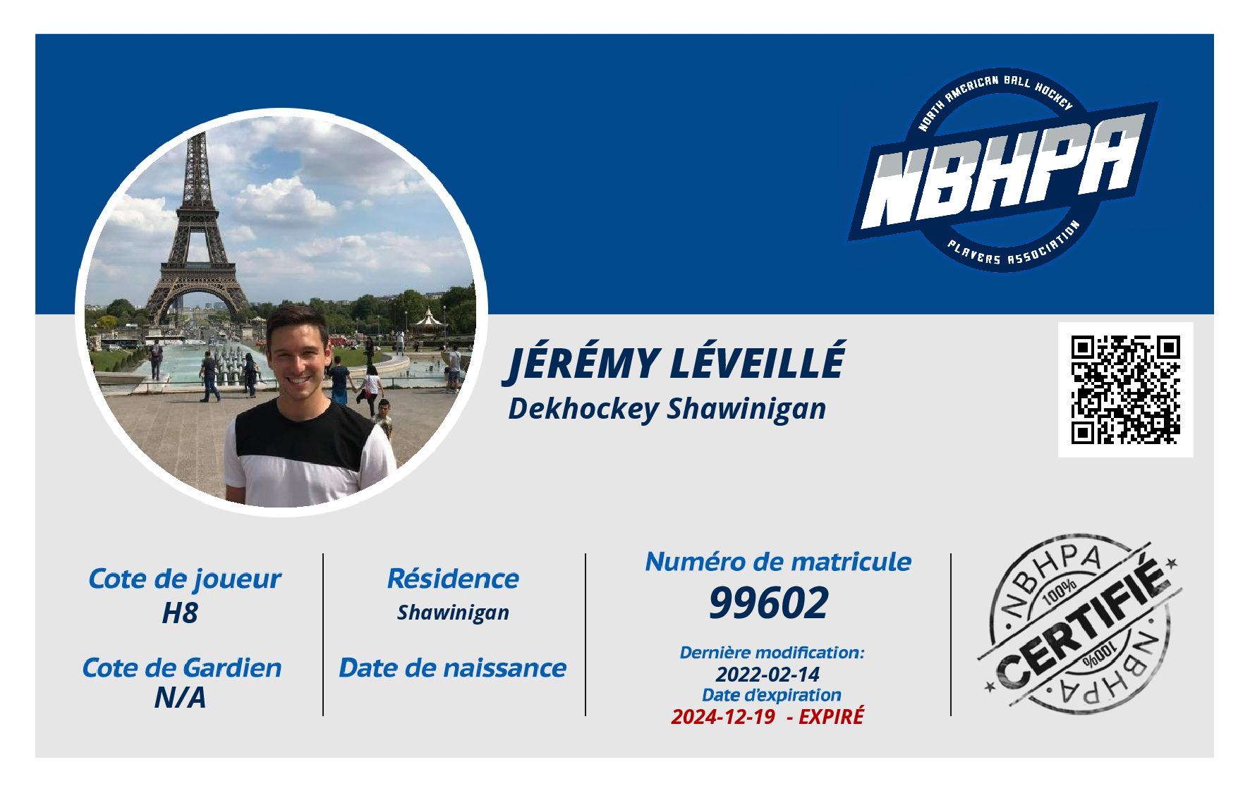 Jérémy Léveillé