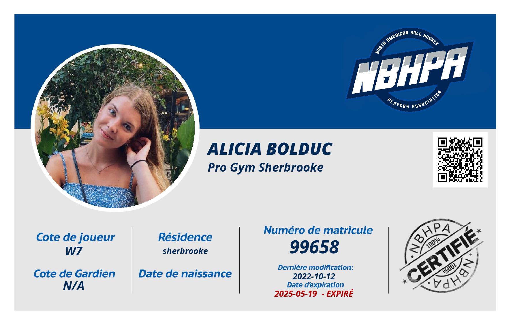 Alicia Bolduc