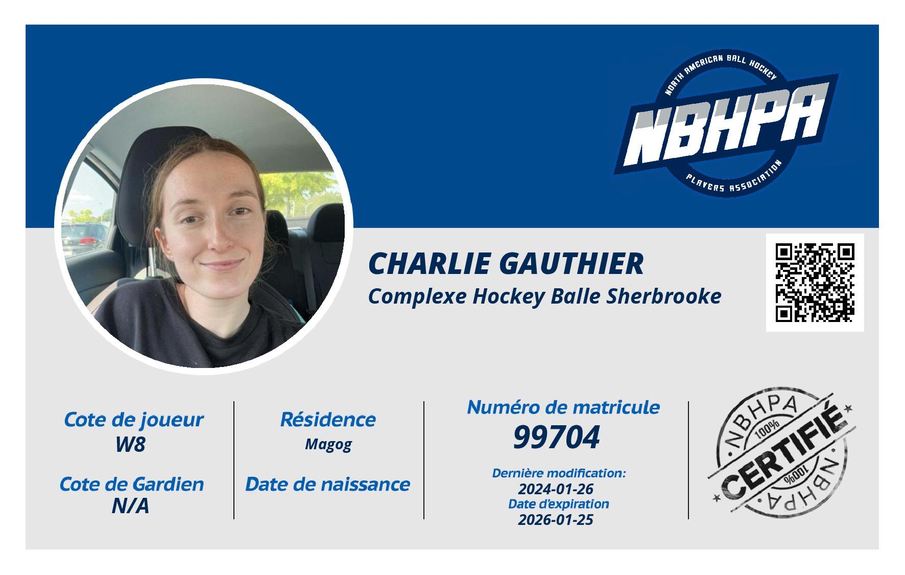 Charlie Gauthier
