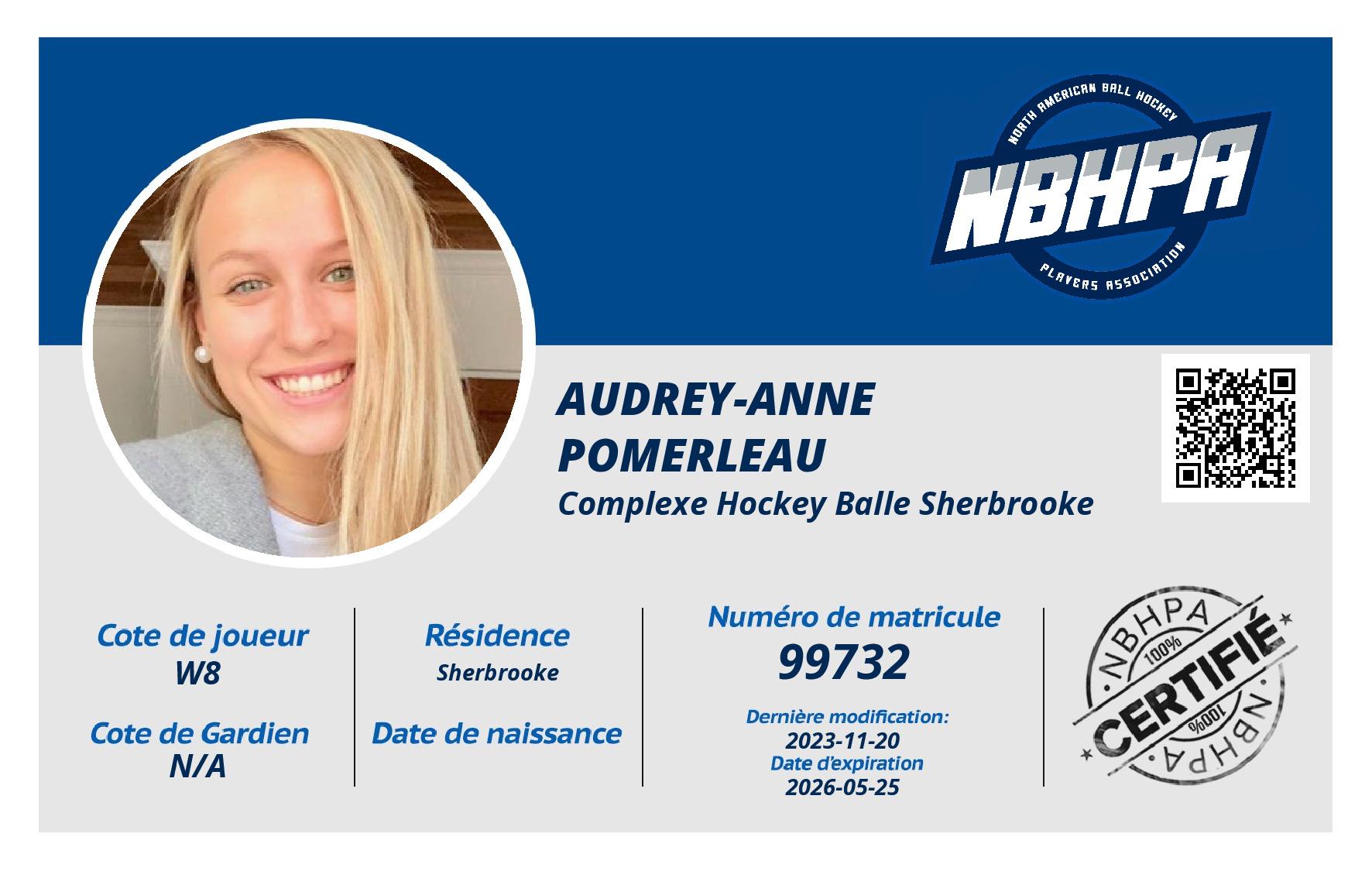 Audrey-Anne Pomerleau