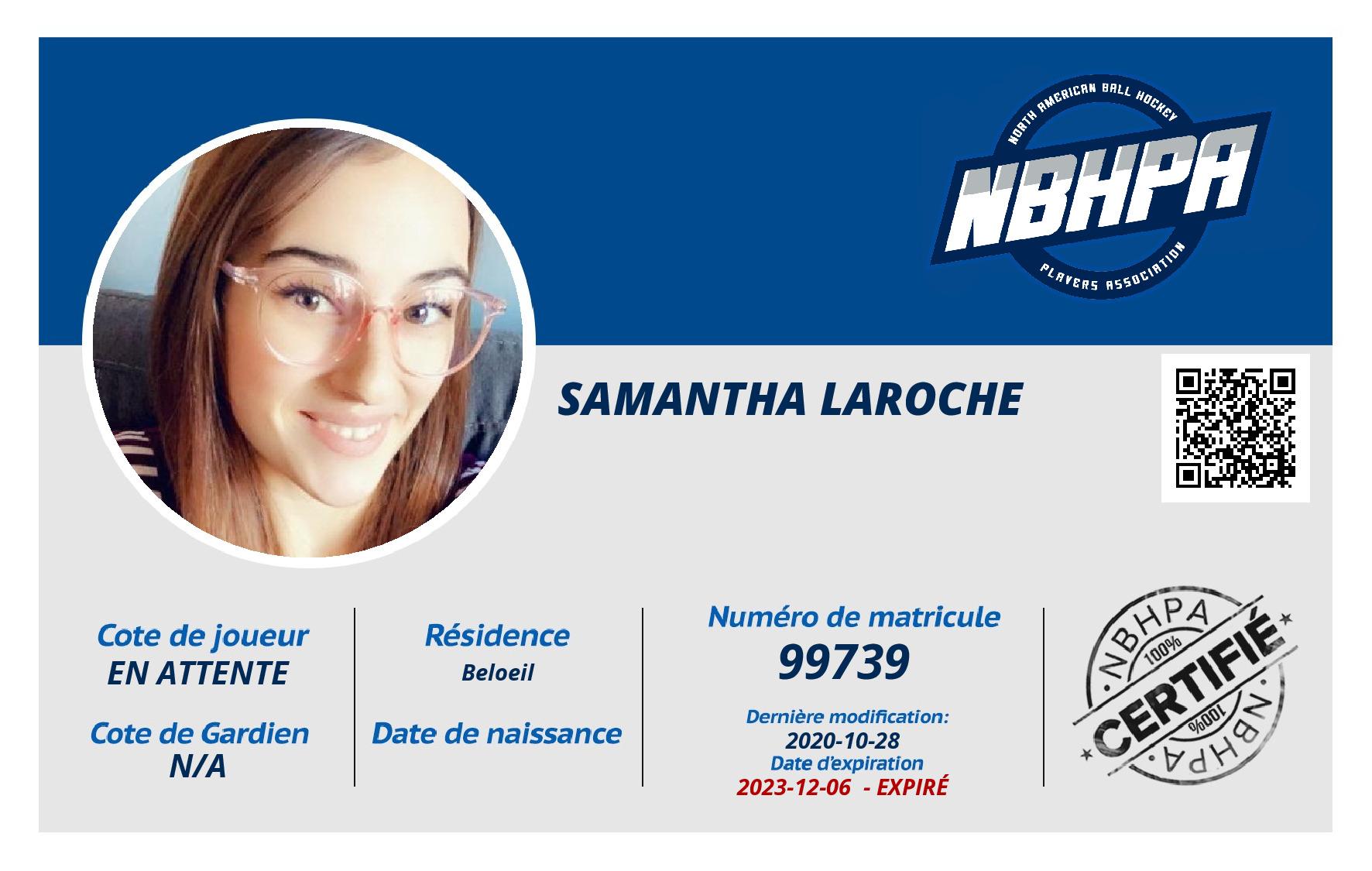 Samantha Laroche