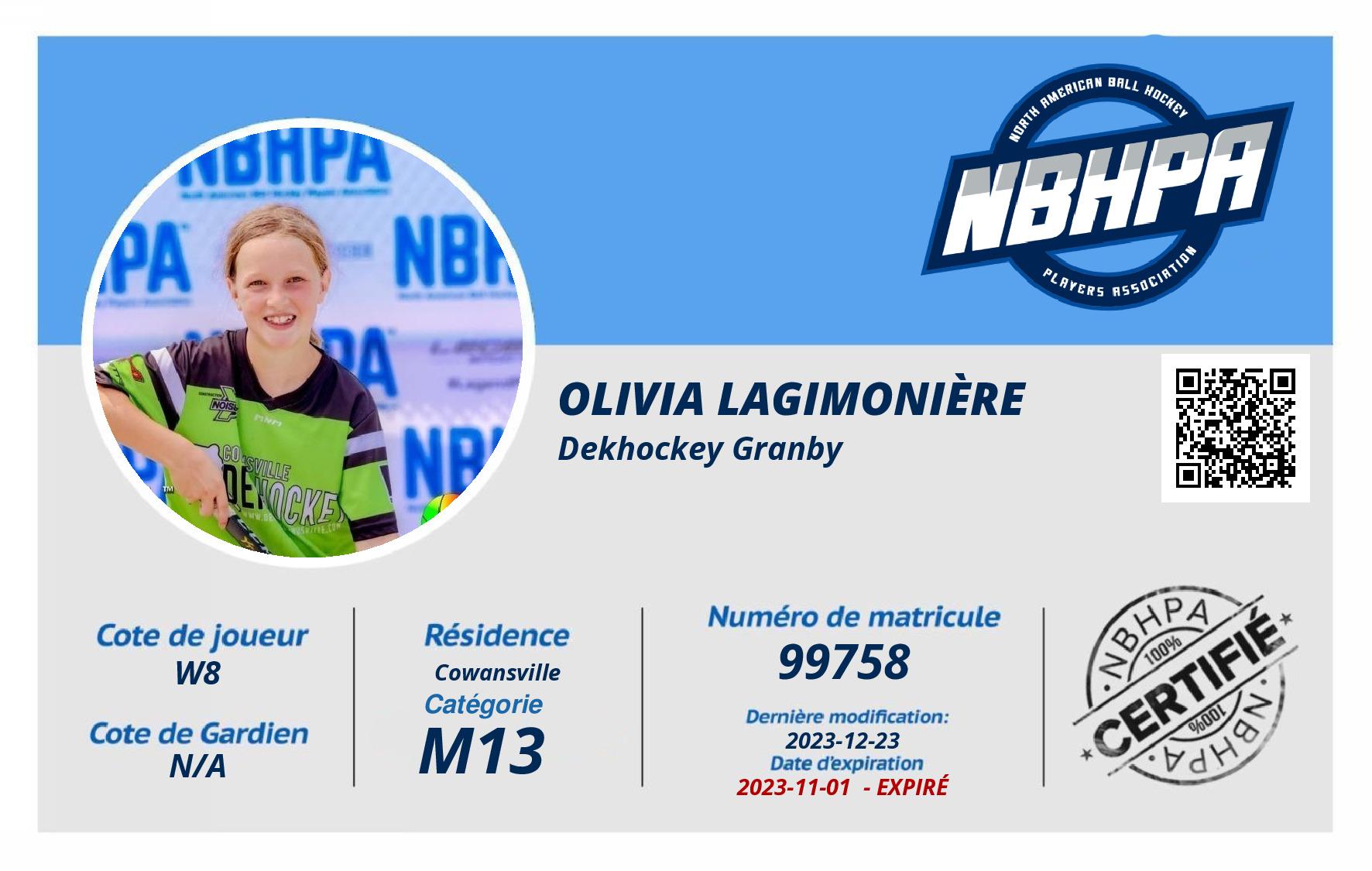 Olivia Lagimonière