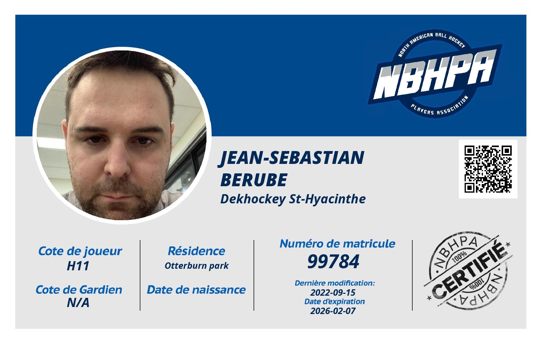 Jean-Sebastian Berube