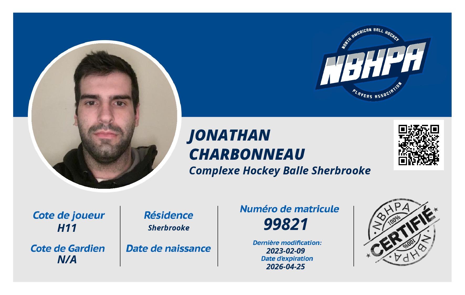 Jonathan  Charbonneau