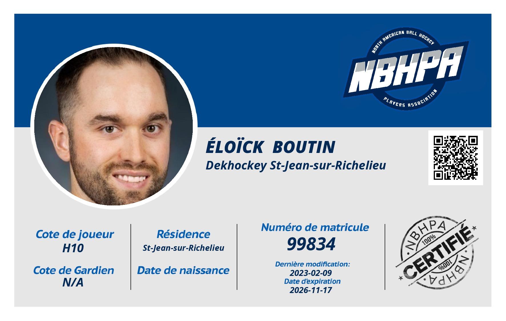 Éloïck  Boutin