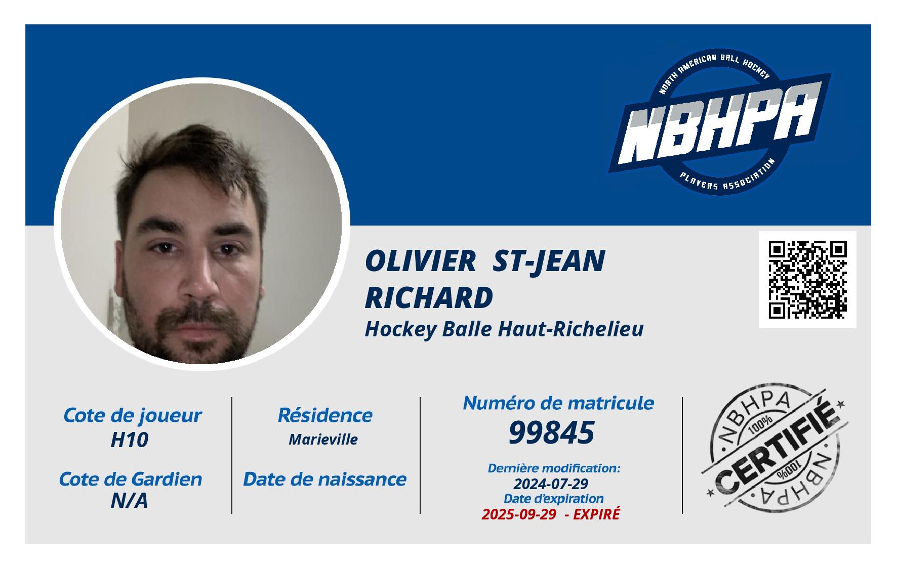 Olivier  St-Jean Richard