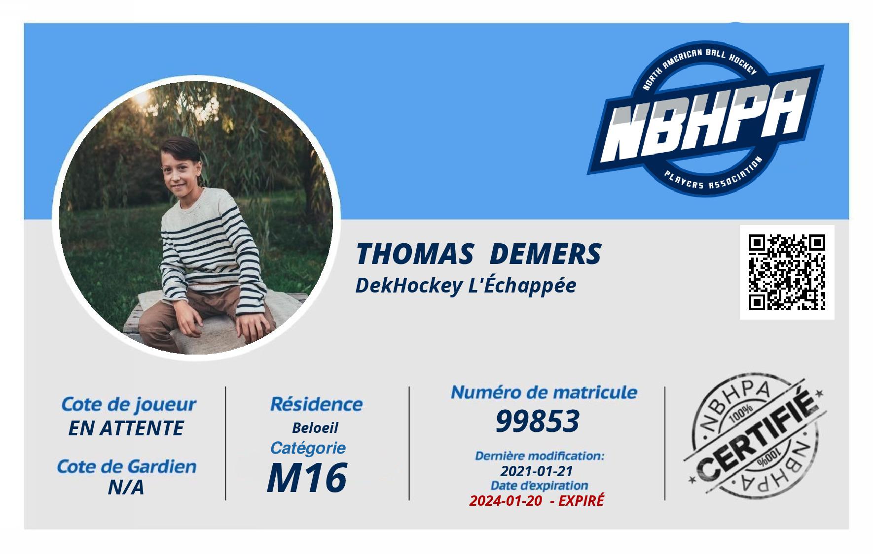 Thomas  Demers 