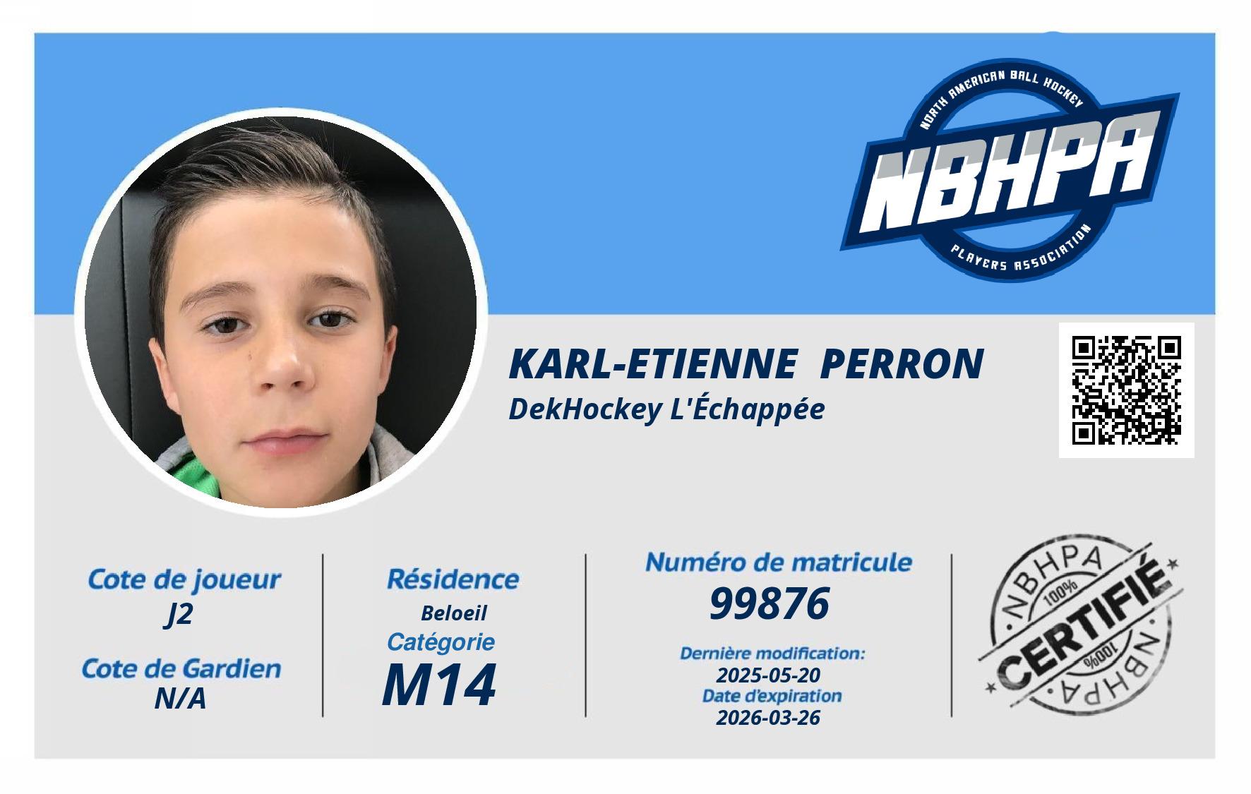 Karl-Etienne  Perron 