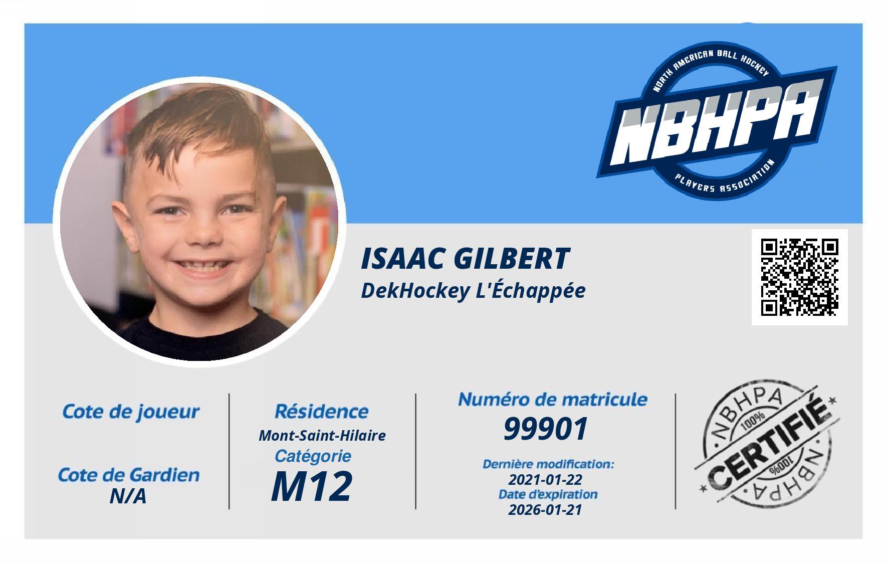 Isaac Gilbert