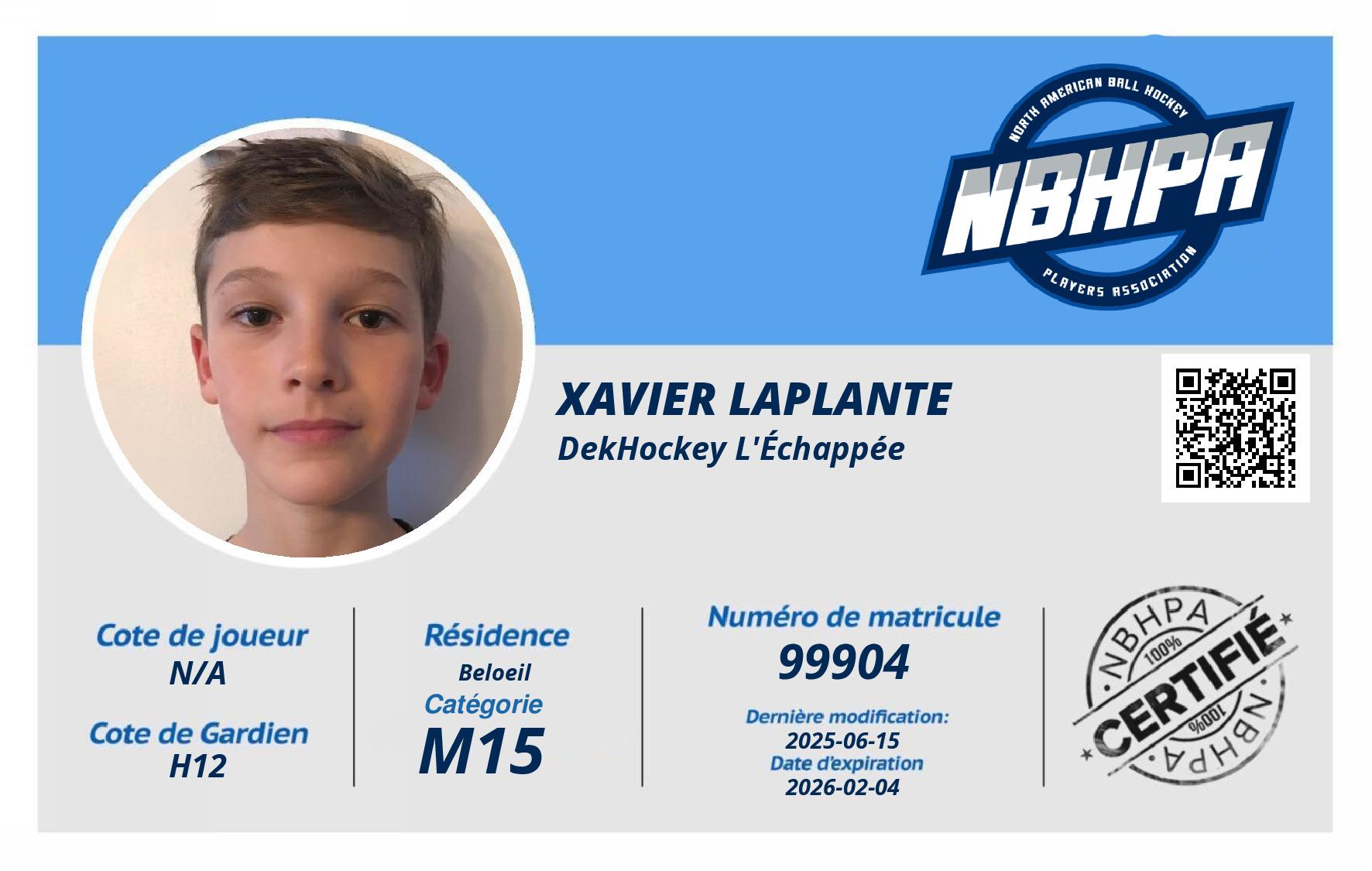 Xavier Laplante