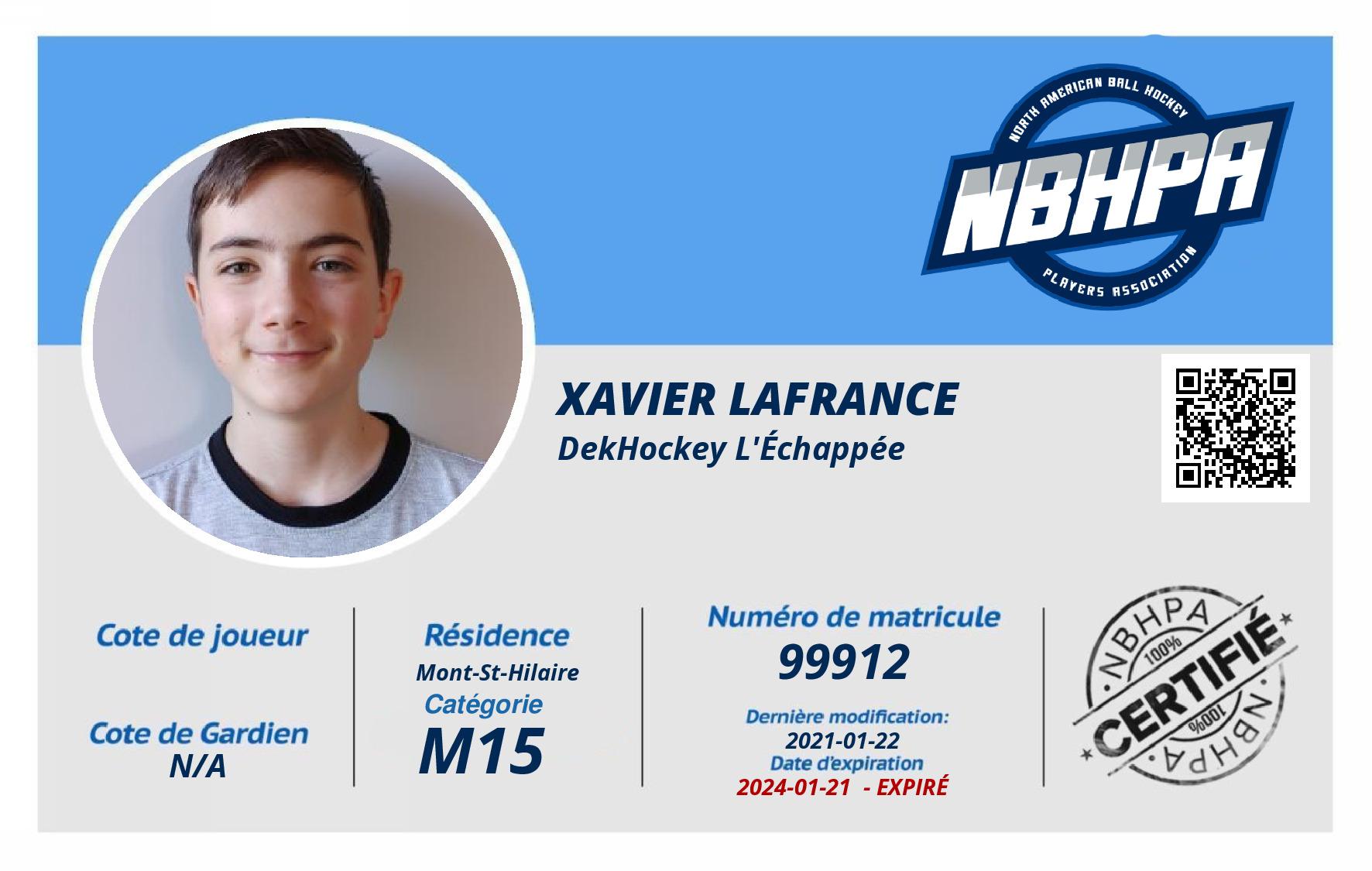Xavier Lafrance