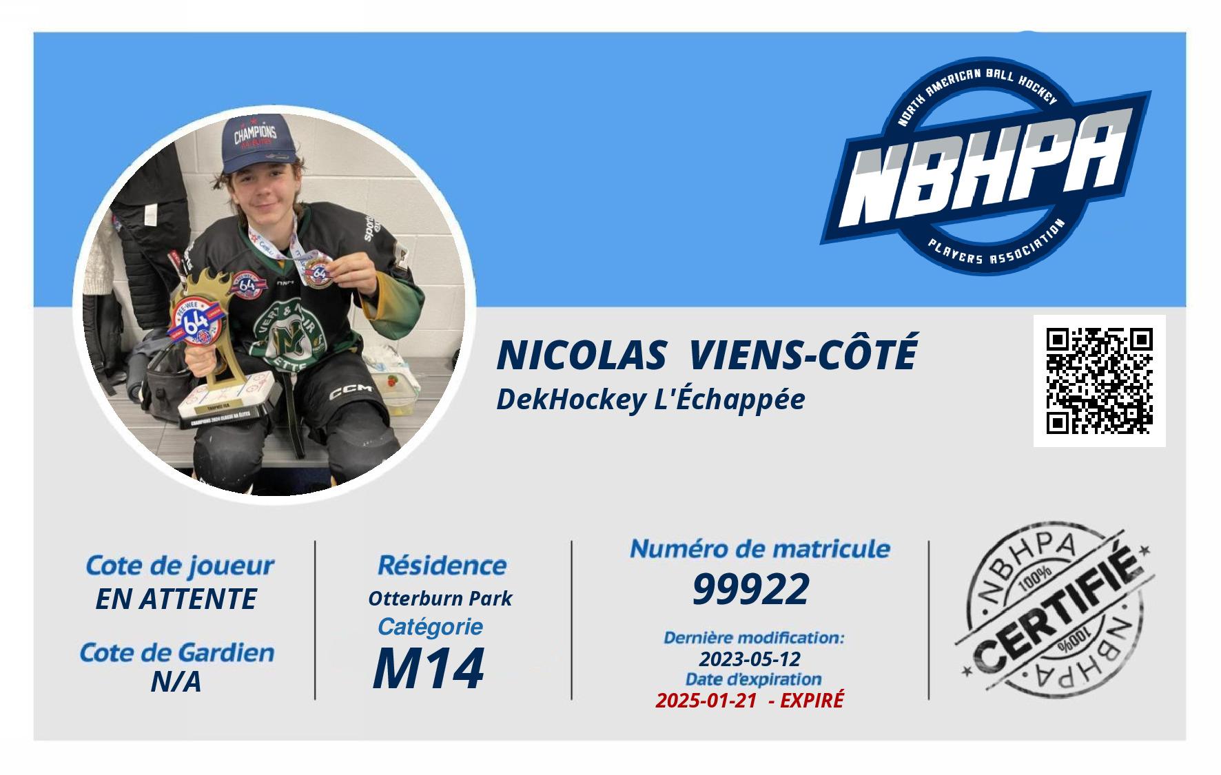 Nicolas  Viens-Côté 
