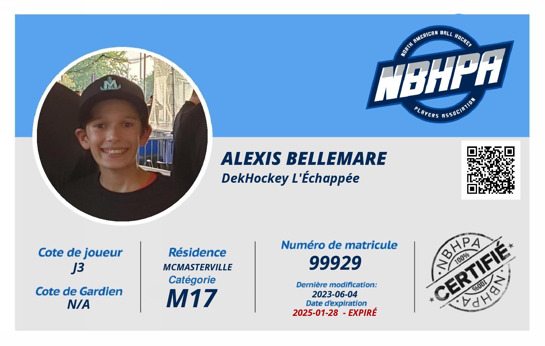 Alexis Bellemare