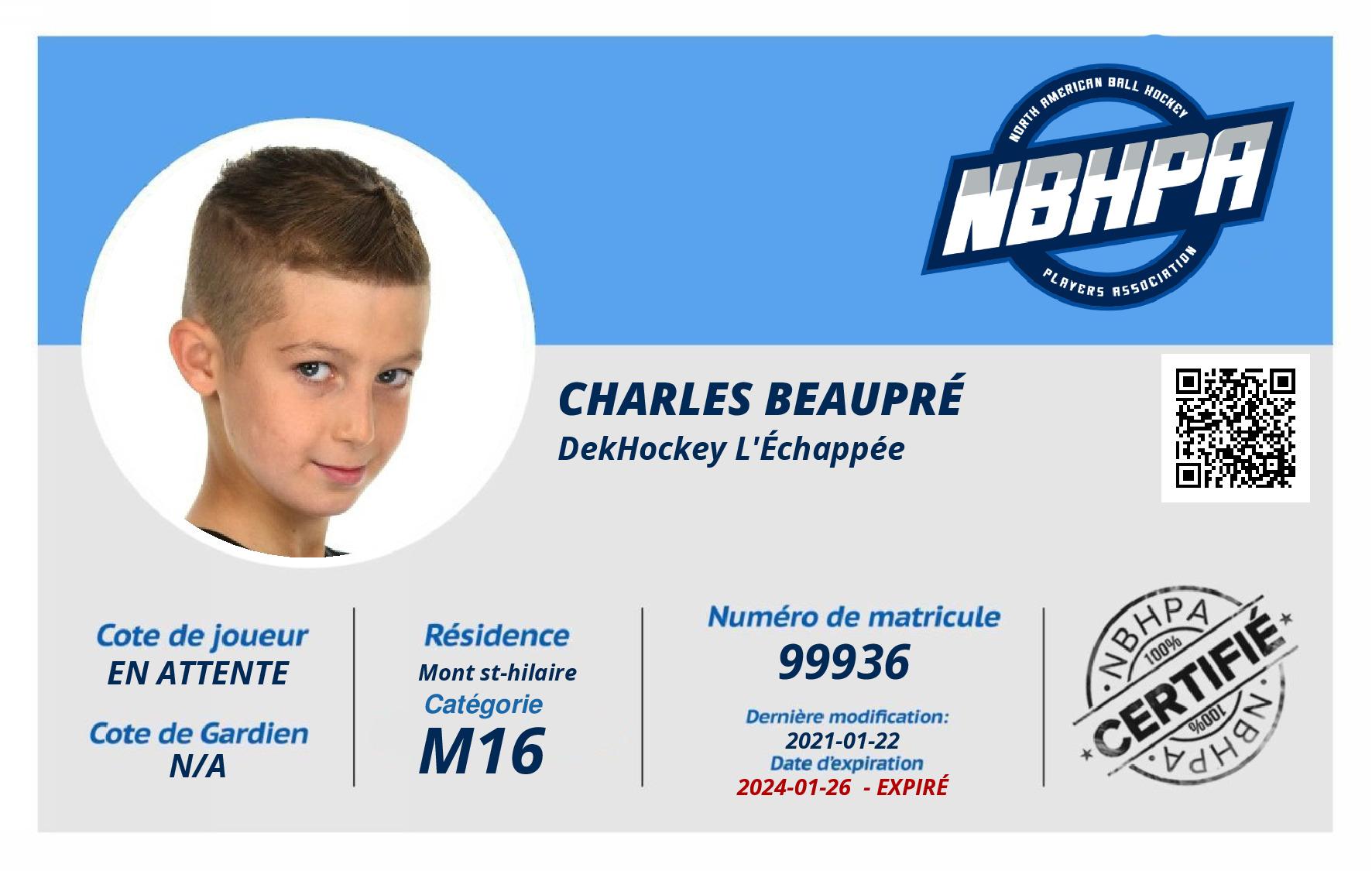 Charles Beaupré