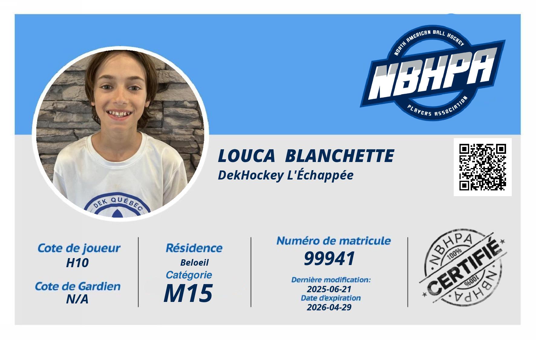 Louca  Blanchette
