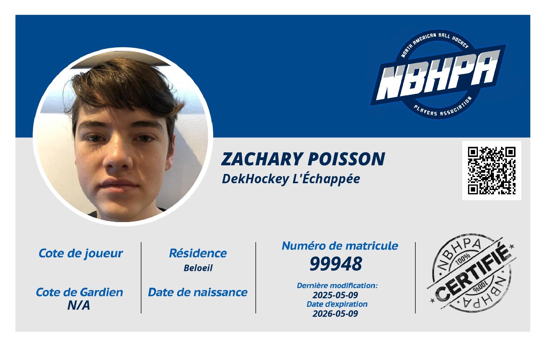 Zachary Poisson