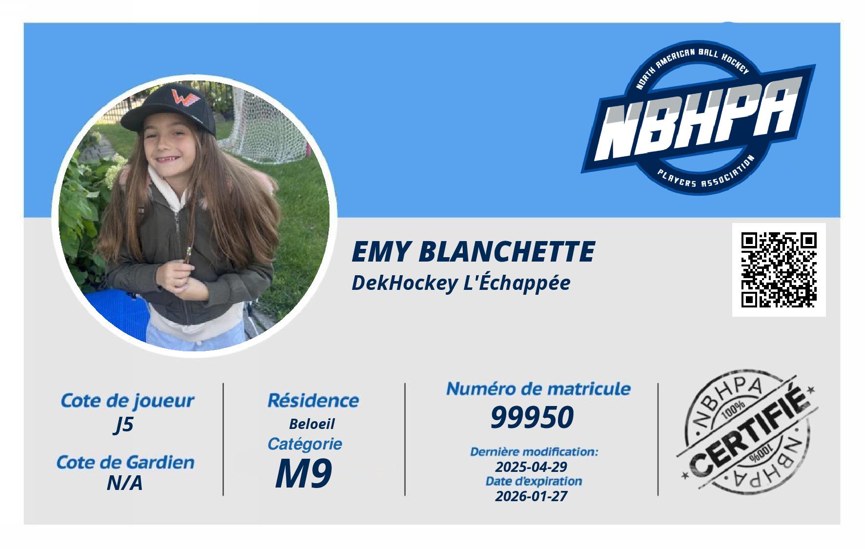 Emy Blanchette