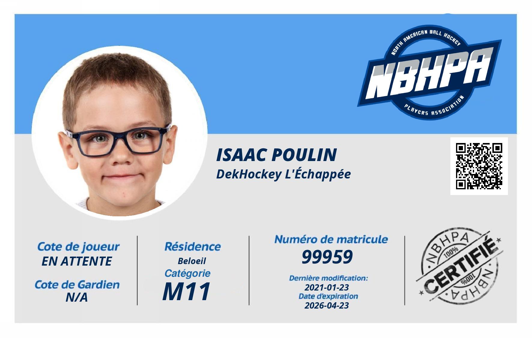 Isaac Poulin