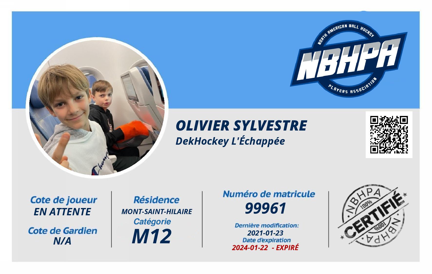 Olivier Sylvestre