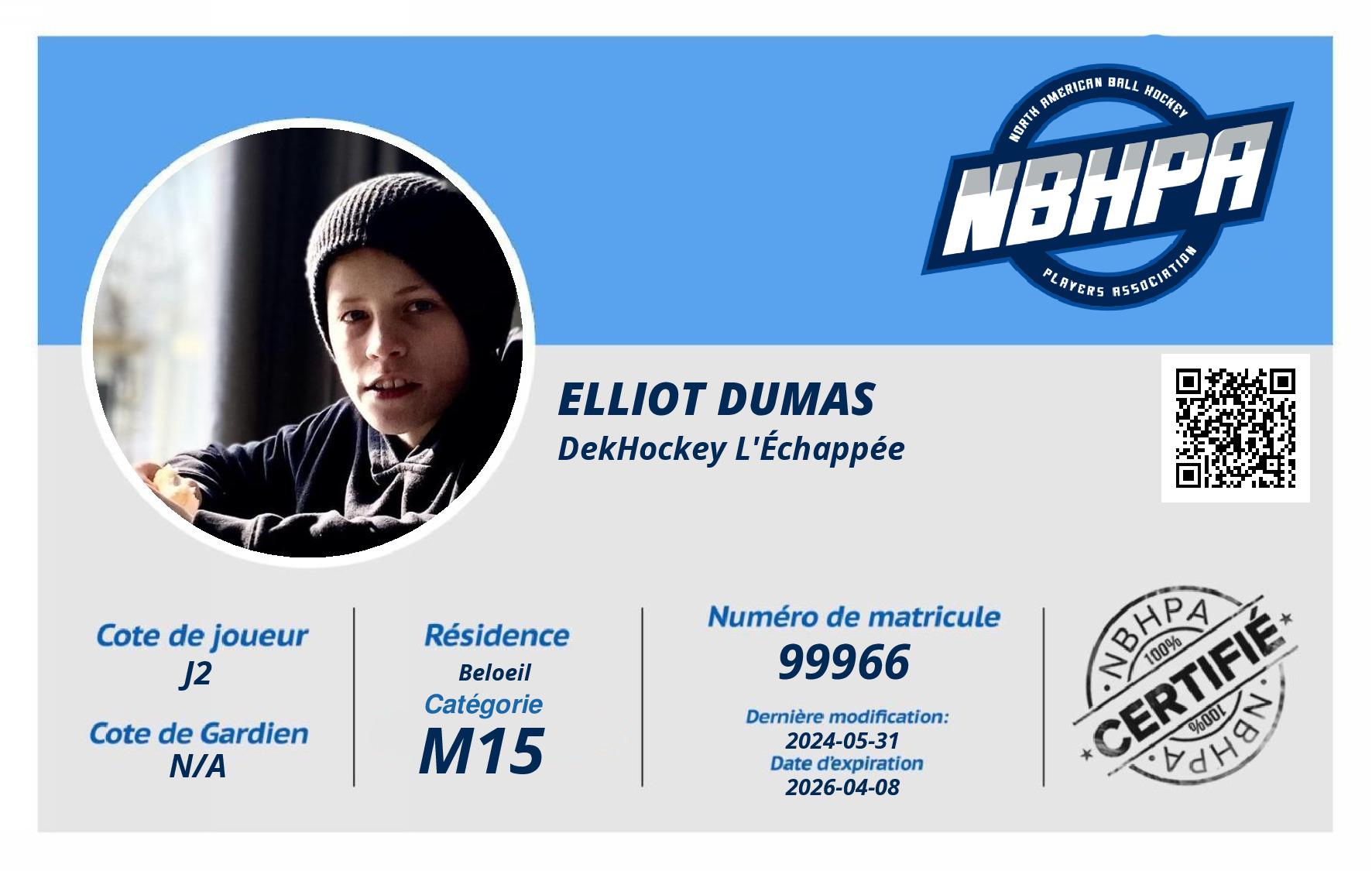 Elliot Dumas