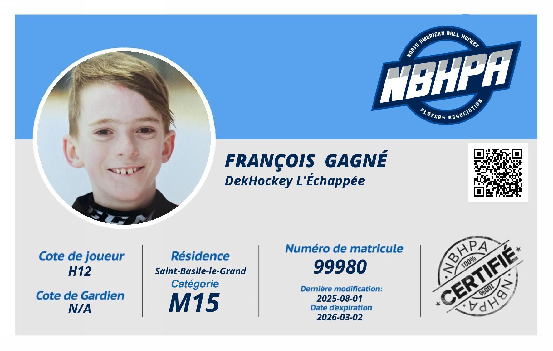 François  Gagné