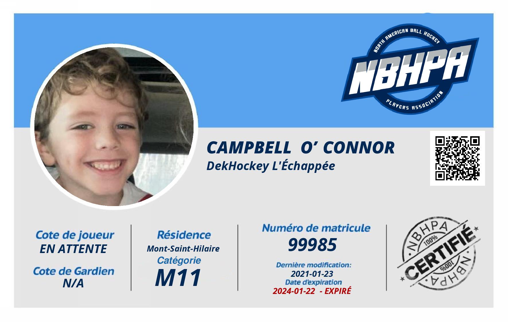 Campbell  O’Connor